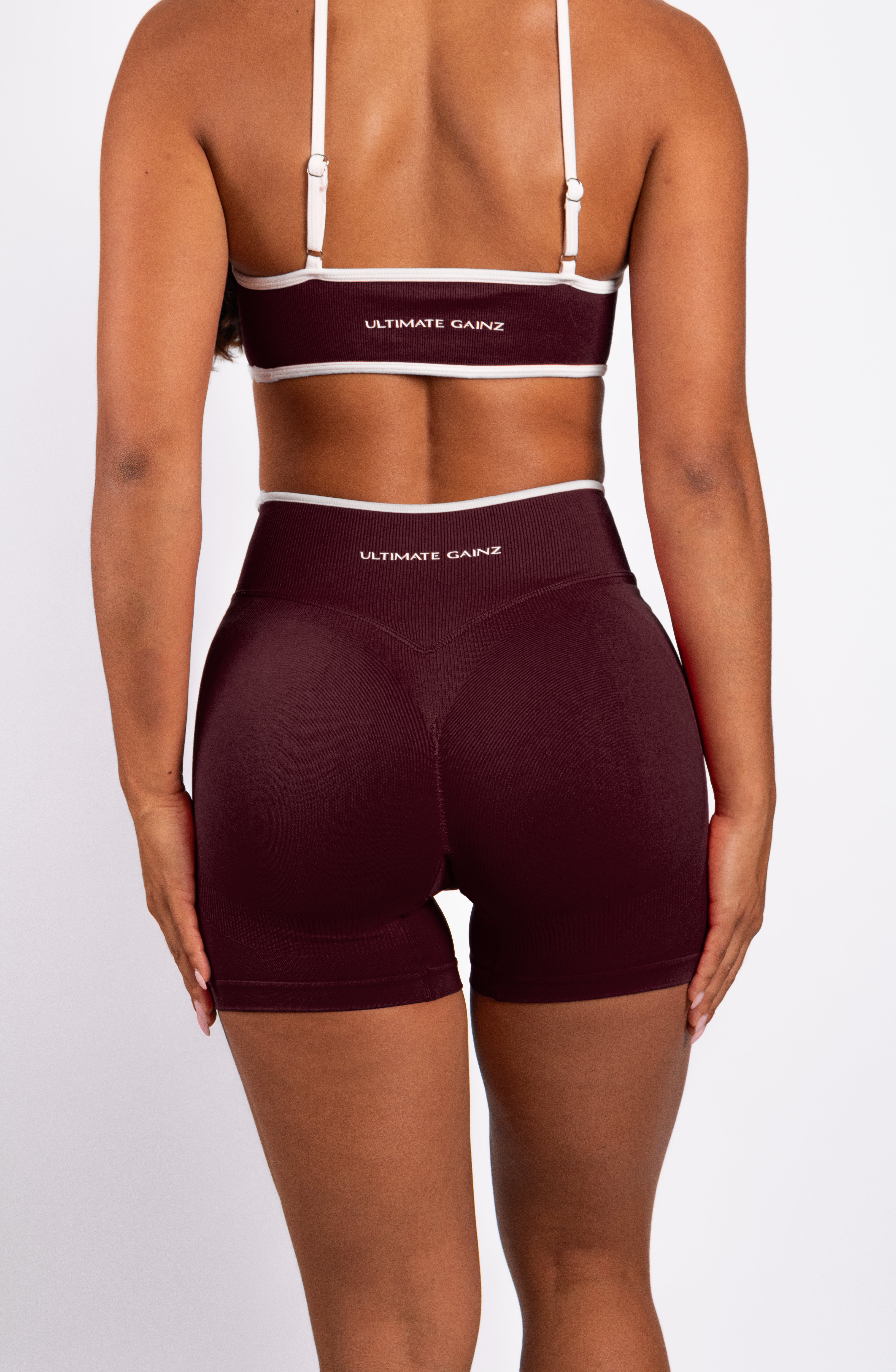 Ivy | Seamless Top de Tirantes - Burdeos