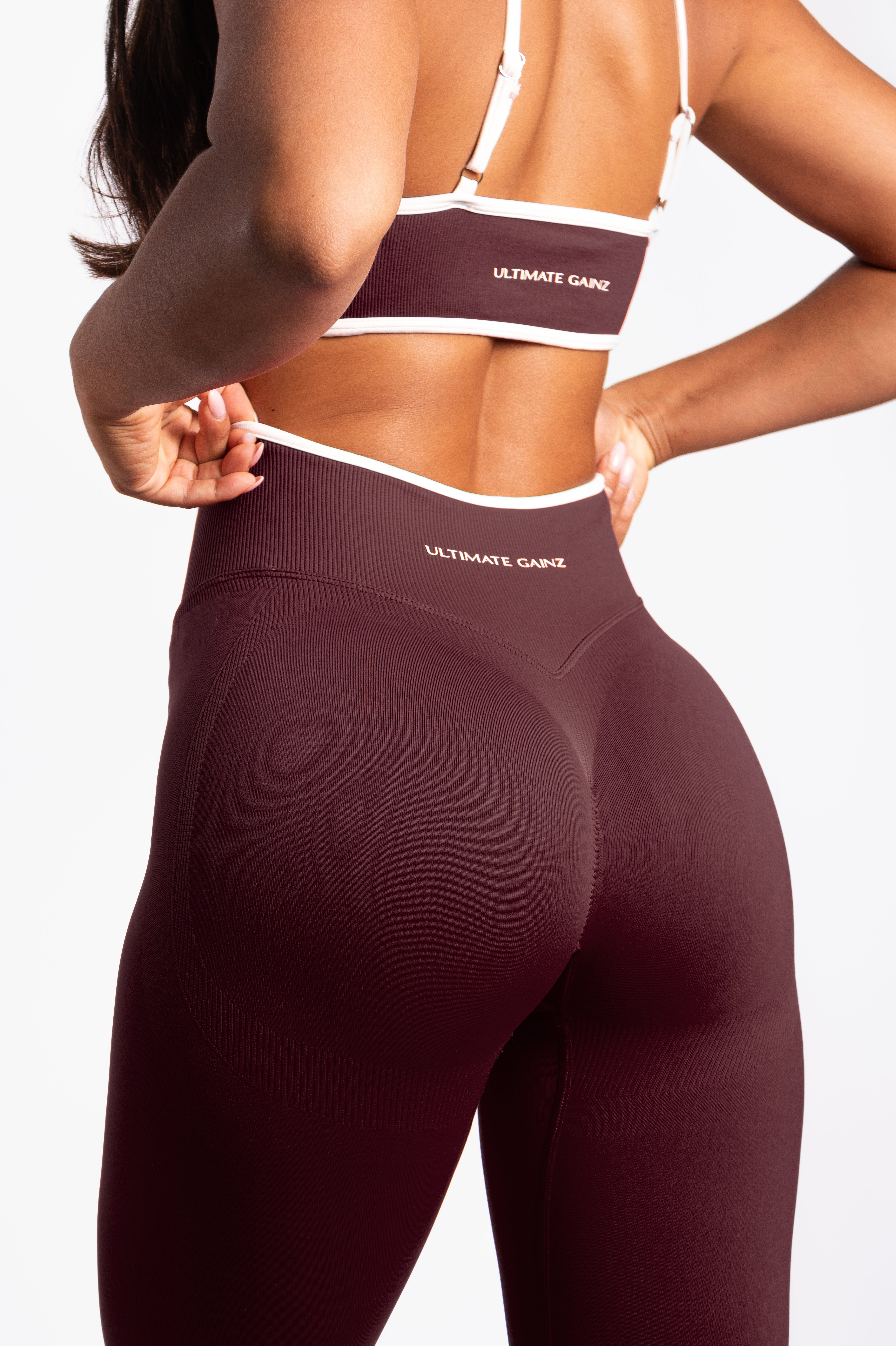 Ivy | Seamless Shape Legging – Burdeos