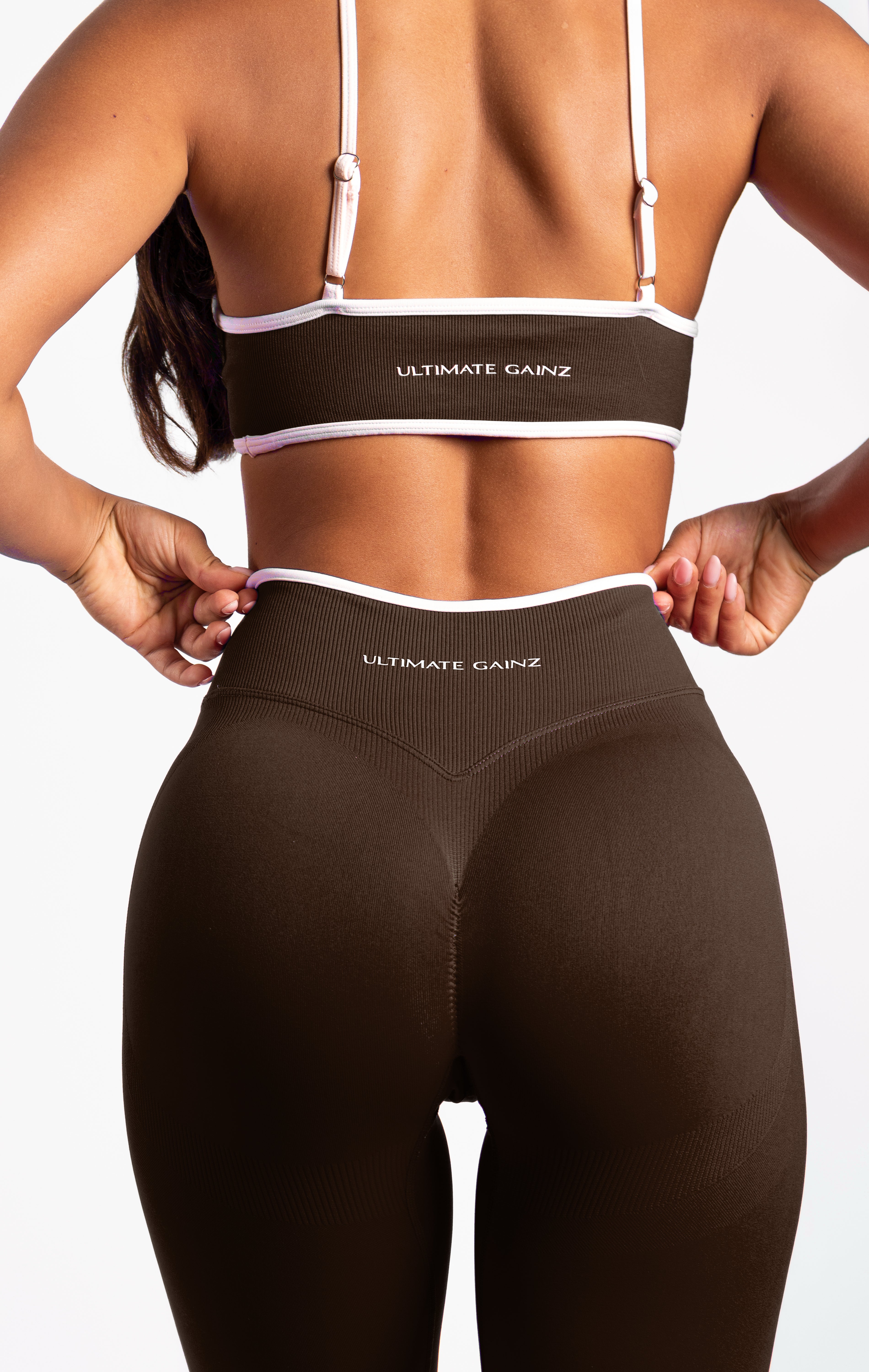 Ivy | Seamless Shape Legging – Marrón
