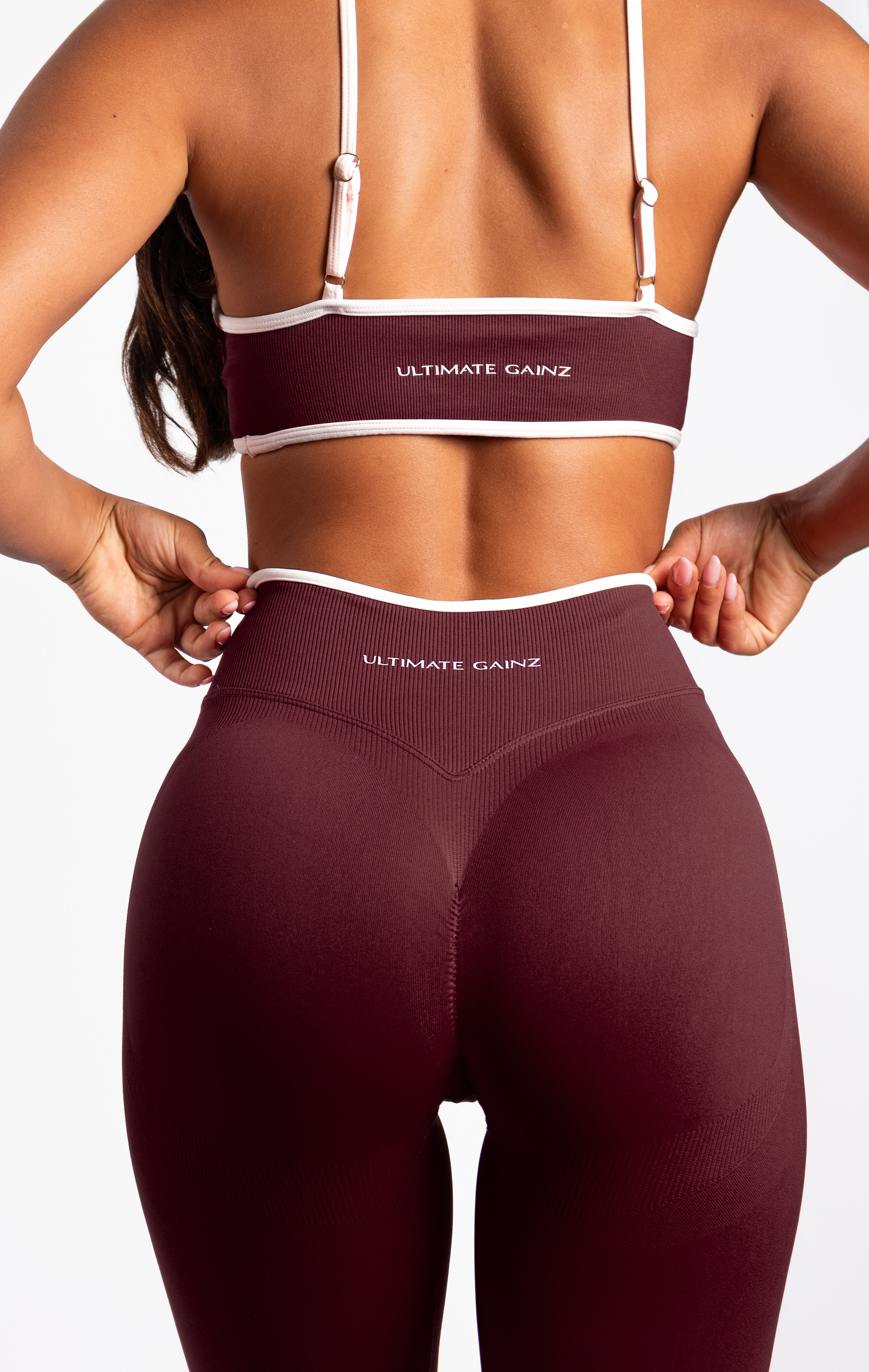 Ivy | Seamless Shape Legging – Burdeos
