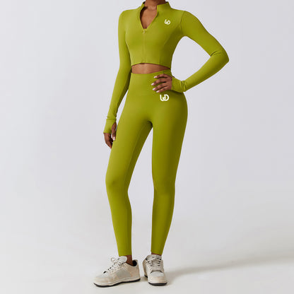 Conjunto Hailey | Legging con brazo largo - Matcha