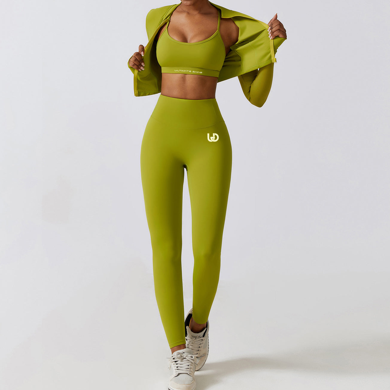 Conjunto Hailey | Legging con brazo largo - Matcha