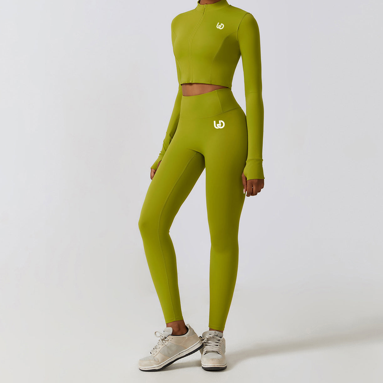 Conjunto Hailey | Legging con brazo largo - Matcha