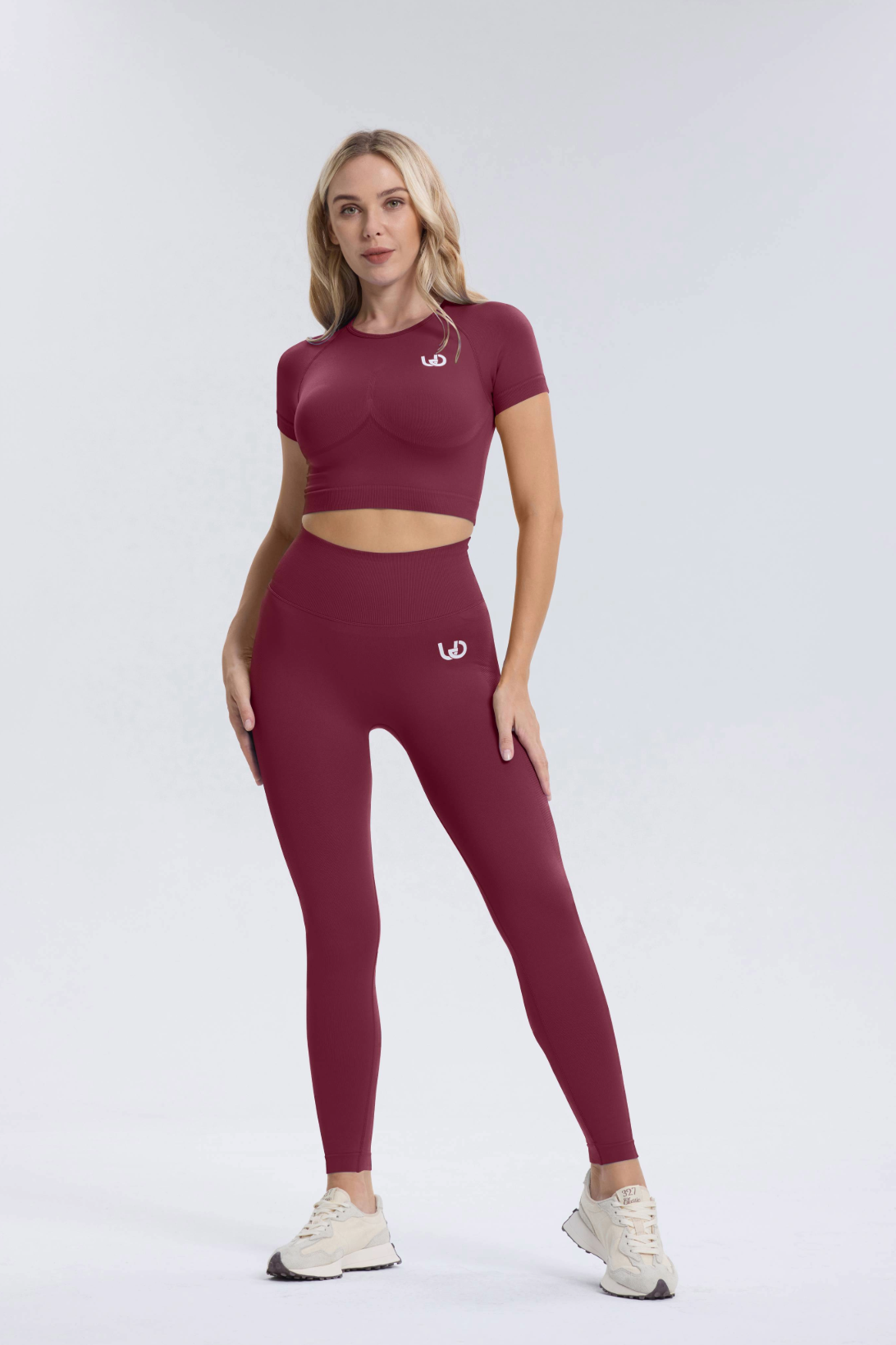 Leonie | Legging Scrunch - Vino Rojo